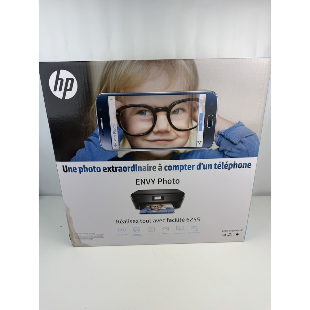 HP ENVY 6255 Wireless All-In-One Printer | Scan Copy Photo | NEW